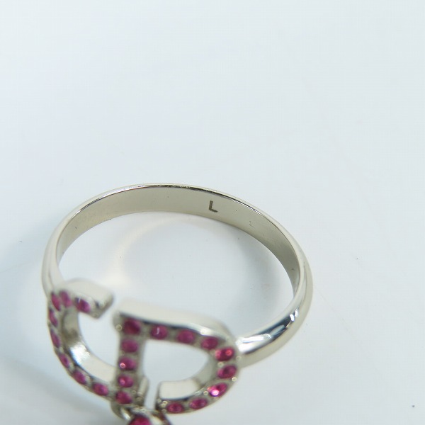 実際に弊社で買取させて頂いたDior/ディオール Petit CD リング/指輪  R2232WOMCY_D83P/L/13.5号の画像 6枚目