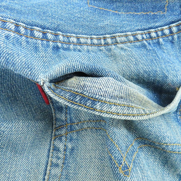 実際に弊社で買取させて頂いたLEVI'S/リーバイス 501 66前期 ボタン裏刻印6/点々/ビッグE ヴィンテージ/ビンテージ デニムパンツの画像 7枚目