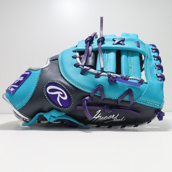 実際に弊社で買取させて頂いたRawlings/ローリングス  ハイパーテック 軟式 ファーストミット 一塁手用 GR4HTCM53の画像 1枚目