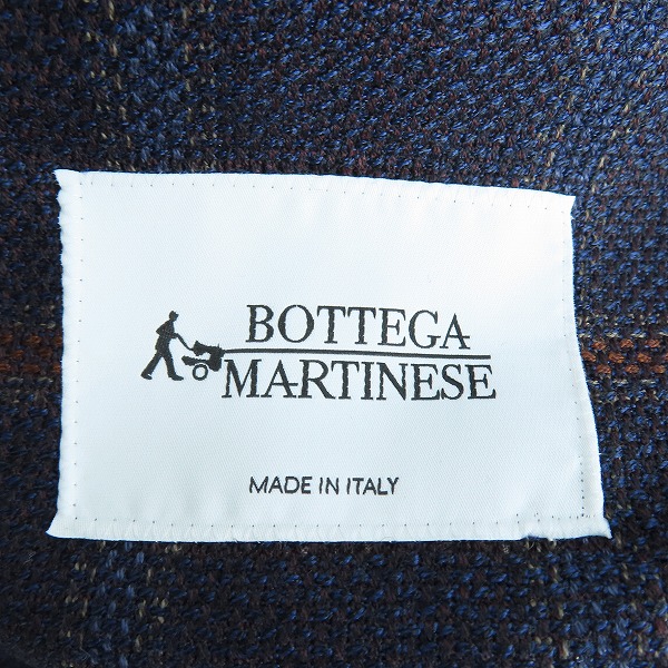 実際に弊社で買取させて頂いたBOTTEGA MARTINESE/ボッテガマルティネーゼ 総柄2Bテーラードジャケット/48の画像 2枚目