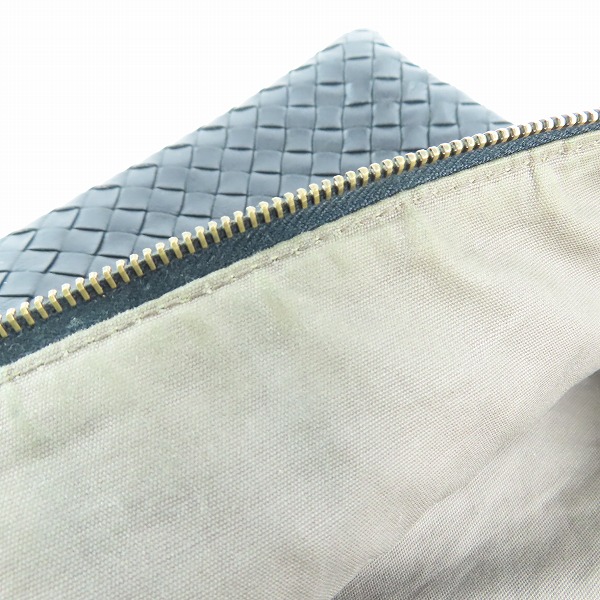 実際に弊社で買取させて頂いたBOTTEGA VENETA/ボッテガヴェネタ イントレチャート レザークラッチバッグ の画像 7枚目