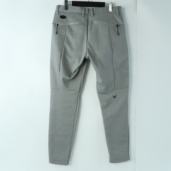 実際に弊社で買取させて頂いた【未使用】Callaway/キャロウェイ ゴルフウェア ロングパンツ 裏起毛 スムース ジョガーパンツ C22226112/Mの画像 1枚目