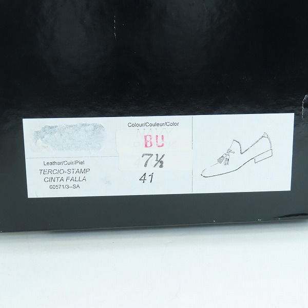 実際に弊社で買取させて頂いたMAGNANNI/マグナーニ  Queen Classico/クインクラシコ別注 スリッポン ドレスシューズ 15218/41の画像 9枚目