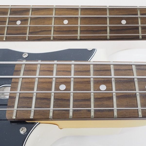 実際に弊社で買取させて頂いた★Bacchus/バッカス YJM-550R-PJ WH ジャズベースType 4弦エレキベース ソフトケース付の画像 4枚目