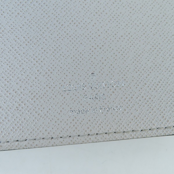 実際に弊社で買取させて頂いたLOUIS VUITTON/ルイヴィトン ポルトフォイユ ブラザ モノグラムキャンバス タイガラマ ホワイト ポルトフォイユ 二つ折り長財布の画像 4枚目