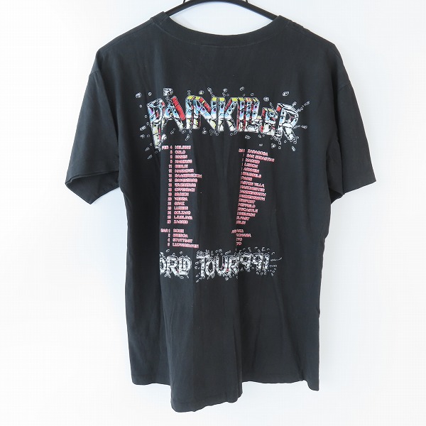 実際に弊社で買取させて頂いたJudas Priest/ジューダス・プリースト 1991/90S/ヴィンテージ ツアーTシャツ Mの画像 1枚目