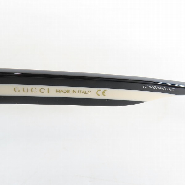 実際に弊社で買取させて頂いた(1)GUCCI/グッチ メガネフレーム アイウェア GG0344OA-002の画像 5枚目