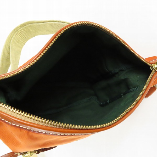 実際に弊社で買取させて頂いたFelisi/フェリージ 04-35 レザー×キャンバス ミニショルダーバッグの画像 3枚目