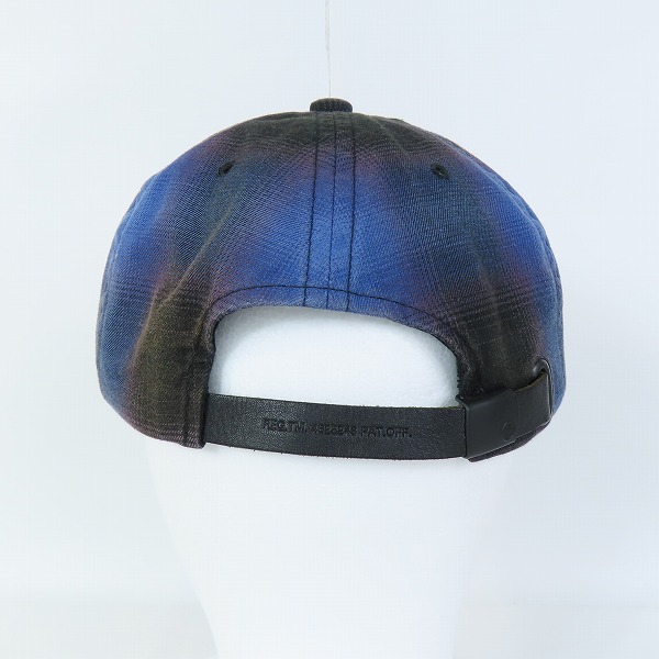 実際に弊社で買取させて頂いたCOOTIE PRODUCTIONS/クーティー オンブレチェックキャップの画像 4枚目