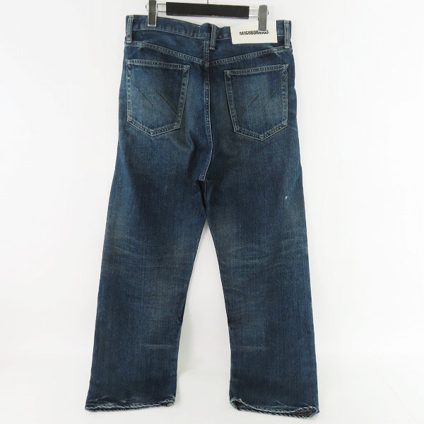 実際に弊社で買取させて頂いたNEIGHBORHOOD/ネイバーフッド 24SS WASHED DENIM DP BASIC PANTS 241XBNH-PTM05/Sの画像 1枚目