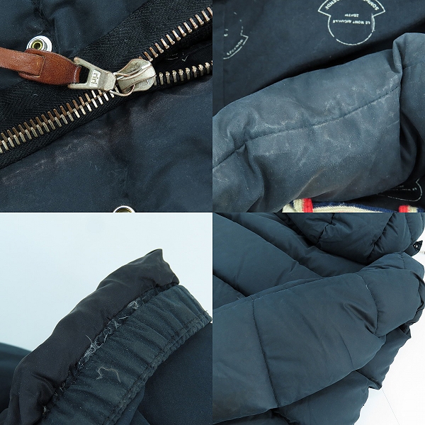 実際に弊社で買取させて頂いたMONCLER×visvim/モンクレール×ヴィズヴィム 11AW BOROSIRI ダウンジャケット 1209V4137405-54058 1の画像 8枚目