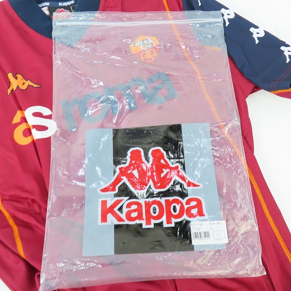 実際に弊社で買取させて頂いた【未使用】Kappa/カッパ AS ROMA/ローマ ユニフォーム 中田英寿 #8 Sの画像 6枚目