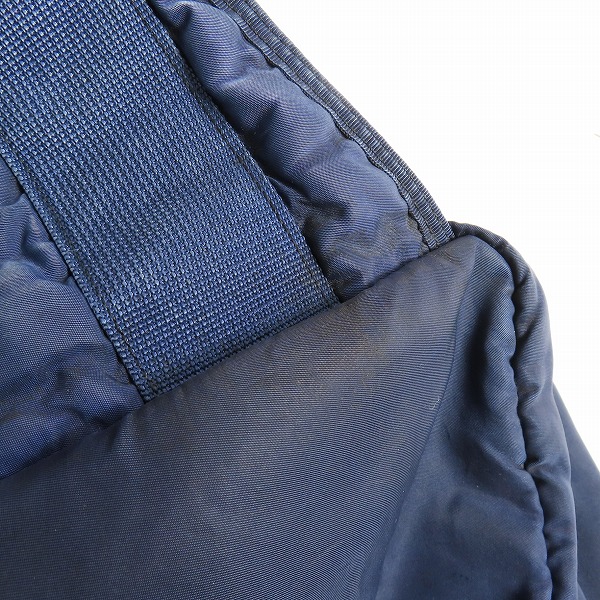 実際に弊社で買取させて頂いたPORTER Classic/ポータークラシック SUPER NYLON WAIST BAG スーパーナイロン インディゴブルー ウエストバッグの画像 7枚目