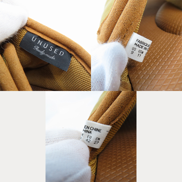 実際に弊社で買取させて頂いたUNUSED × SUICOKE/ アンユーズド × スイコック 別注 pocket sandal サンダル UH0573/27の画像 5枚目