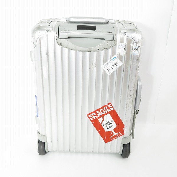 実際に弊社で買取させて頂いたRIMOWA/リモワ トパーズ チタニウム キャビン マルチホイール 2輪 キャリーケース 32L/920.52の画像 1枚目