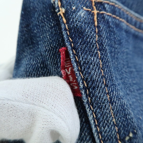 実際に弊社で買取させて頂いたLEVIS/リーバイス ヴィンテージ ユーズド加工 デニムパンツ 55501 J09A J17055 0304/W34の画像 3枚目