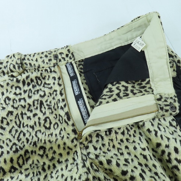 実際に弊社で買取させて頂いたNEIGHBORHOOD/ネイバーフッド smix レオパード柄 ショーツ ハーフパンツ Mの画像 2枚目