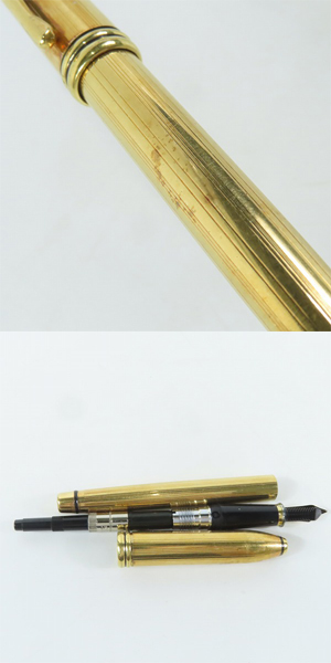 実際に弊社で買取させて頂いたCROSS/クロス ペン先 18K/750 万年筆　ゴールドの画像 9枚目