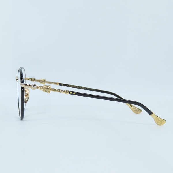 実際に弊社で買取させて頂いたCHROME HEARTS/クロムハーツ FIRKIN 眼鏡/メガネフレーム/アイウェア の画像 1枚目