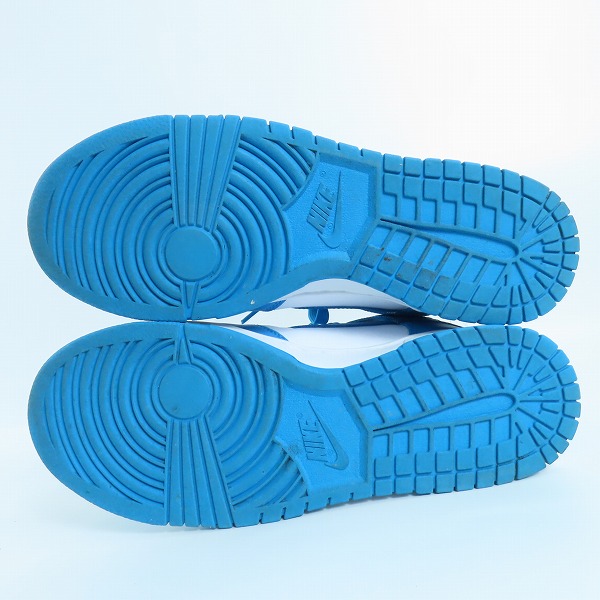 実際に弊社で買取させて頂いたNIKE/ナイキ DUNK HIGH RETRO Championship Blue ダンク DD1399-400/27.5の画像 2枚目