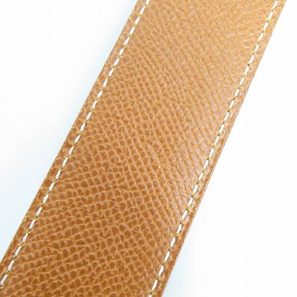 実際に弊社で買取させて頂いたHERMES/エルメス リバーシブル コンスタンスHレザーベルト □A刻印の画像 6枚目