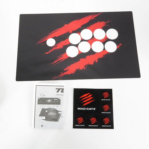 実際に弊社で買取させて頂いたMad Catz/マッドキャッツ MCS-FS-SFV-TE2P ストリートファイターV アーケード ファイトスティック TE2+ アケコン【動作未確認】の画像 7枚目