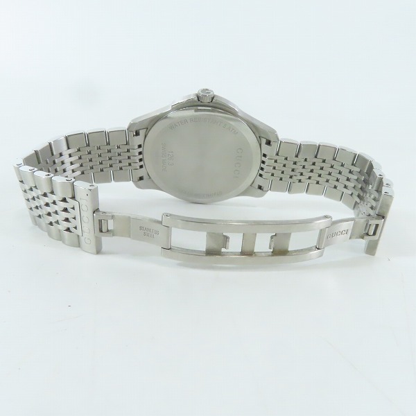 実際に弊社で買取させて頂いたGUCCI/グッチ G-Timeless/Gタイムレス クオーツ 腕時計 YA126310【動作未確認】の画像 3枚目