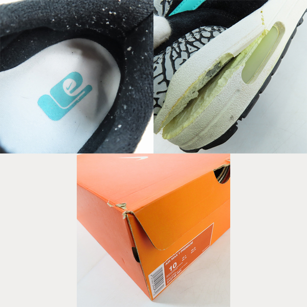 実際に弊社で買取させて頂いた【観賞用】NIKE×atmos/ナイキ×アトモス AIR MAX 1 PREMIUM/エアマックス1 プレミアム エレファント 312748-031/28の画像 6枚目