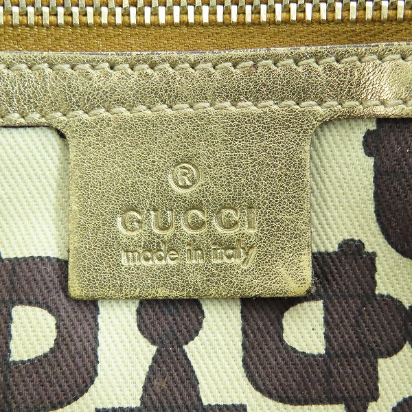 実際に弊社で買取させて頂いたGUCCI/グッチ GGキャンバス トートバッグの画像 4枚目