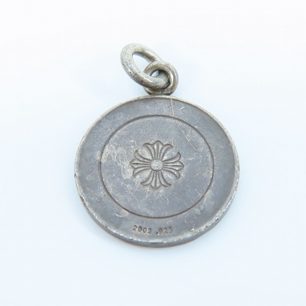 実際に弊社で買取させて頂いたCHROME HEARTS/クロムハーツ エンジェルメダル チャーム V2の画像 2枚目