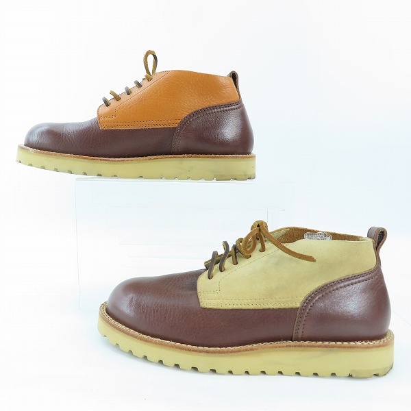 実際に弊社で買取させて頂いたREGAL/リーガル スウェード切り替え チャッカーブーツ NC19G 56UR/24.5の画像 3枚目