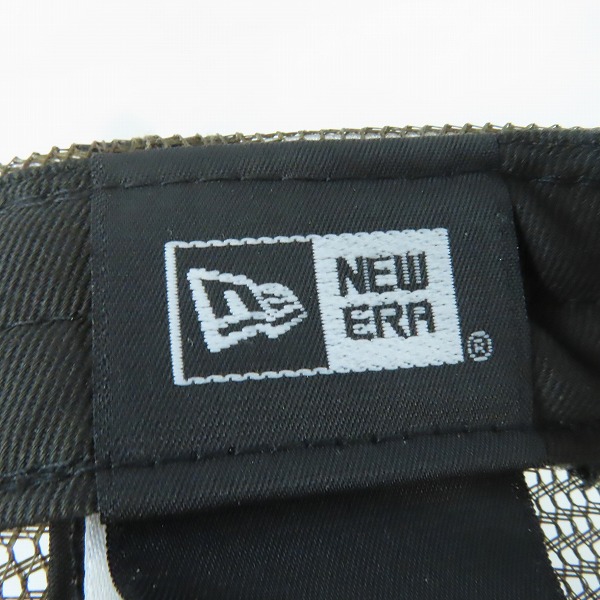 実際に弊社で買取させて頂いたF.C.Real Bristol×NEW ERA/F.Cレアルブリストル×ニューエラ メッシュ キャップ 茶 FCRB-202084の画像 6枚目