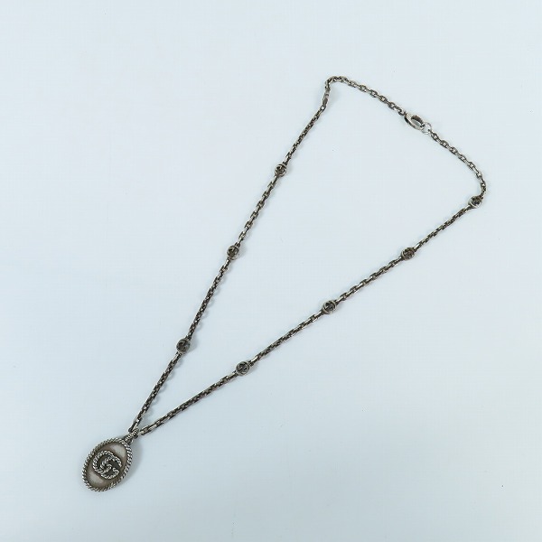 実際に弊社で買取させて頂いたGUCCI/グッチ GG MARMONT GGマーモント ネックレス 632540 J8400 0701の画像 8枚目