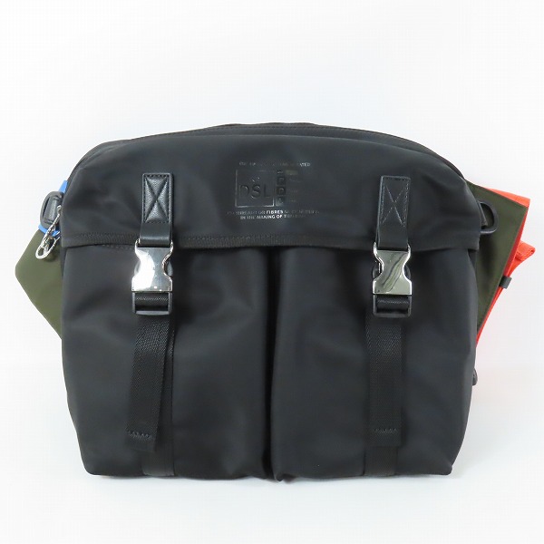 実際に弊社で買取させて頂いたDIESEL/ディーゼル リサイクルナイロン カラーブロック ボディバッグ/ショルダーバッグ