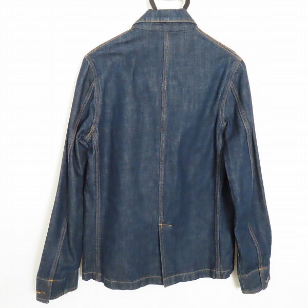 実際に弊社で買取させて頂いたA.P.C./アーペーセー ETE2006 デニムジャケット/カバーオール Mの画像 1枚目