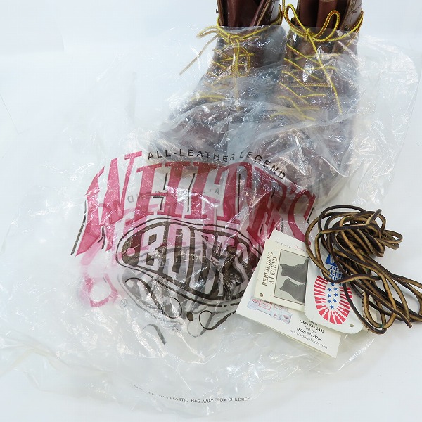 実際に弊社で買取させて頂いたWHITE'S BOOTS/ホワイツブーツ NORTH WEST セミドレス ブーツ 0708 9.5の画像 7枚目