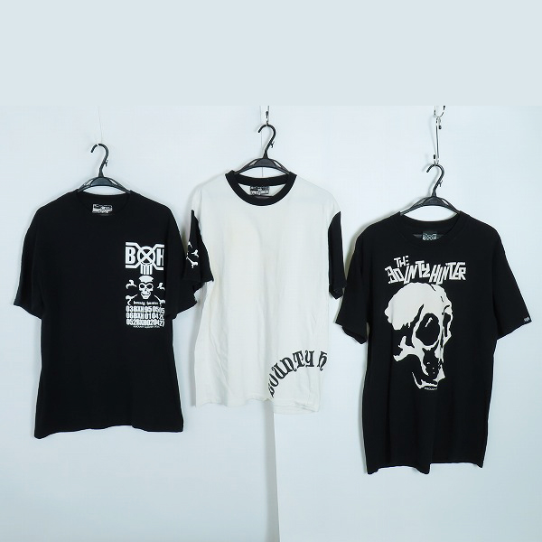 実際に弊社で買取させて頂いたBOUNTY HUNTER/バウンティハンター プリント 半袖Tシャツ 3点セット