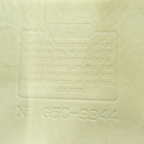実際に弊社で買取させて頂いたCOACH/コーチ オールドコーチ ショルダーバッグ ボーン 9944の画像 5枚目