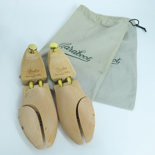 実際に弊社で買取させて頂いたPARABOOT/パラブーツ CHAMBORD/シャンボード Uチップ レザーシューズ 52922 5.5Fの画像 9枚目