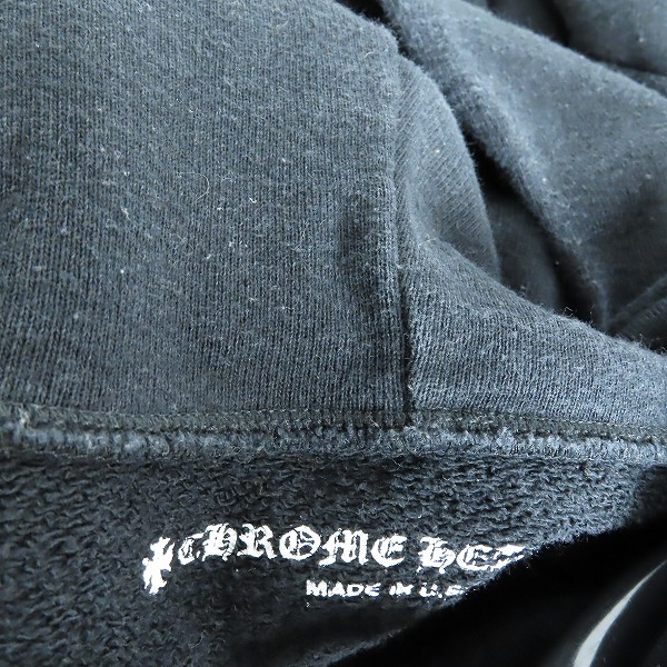 実際に弊社で買取させて頂いたCHROME HEARTS×MATTY BOY/クロムハーツ×マッティボーイ パーカー/XLの画像 6枚目