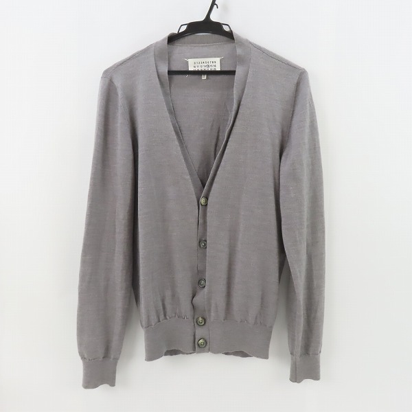 実際に弊社で買取させて頂いたMaison Martin Margiela/メゾンマルタンマルジェラ ウールカーディガン/M