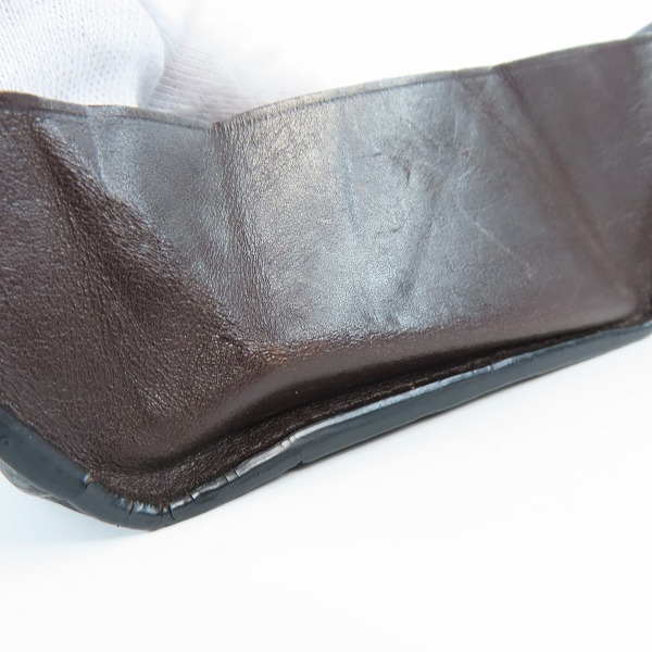 実際に弊社で買取させて頂いたdunhill/ダンヒル CHASSIS シャーシ コインケース 財布 L2Z5C1Aの画像 6枚目