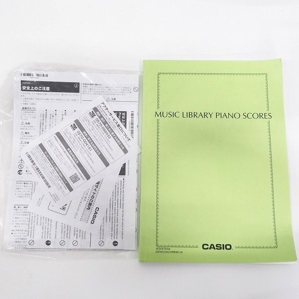 実際に弊社で買取させて頂いた★CASIO/カシオ Privia PX-S1000 BK（ブラック） 88鍵盤 電子ピアノ 2020年製 ペダル付【動作確認済】の画像 9枚目