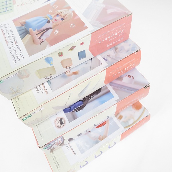 実際に弊社で買取させて頂いた【未開封】KOTOBUKIYA/コトブキヤ 1/10 創彩少女庭園 プレゼント/アンブレラ/ショートウィッグA/轟雷お誕生日セット 4点セットの画像 3枚目