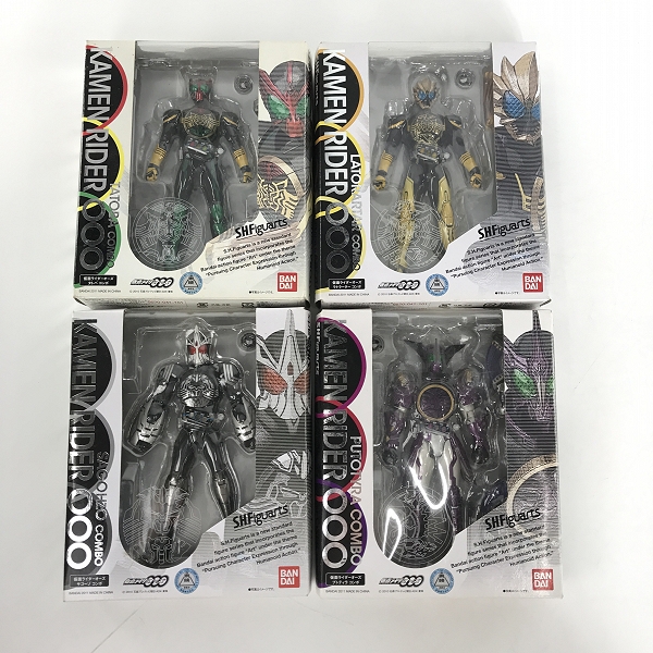 実際に弊社で買取させて頂いた【おまとめ】BANDAI/バンダイ S.H.Figuarts/カンドロイドシリーズ 仮面ライダー オーズ タトバ/ガタキリバ/ラトラーター 等の画像 1枚目