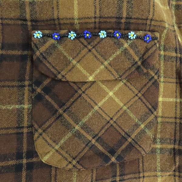 実際に弊社で買取させて頂いた【難有】PENDLETON/ペンドルトン チェック シャツ ポケット/Lの画像 4枚目