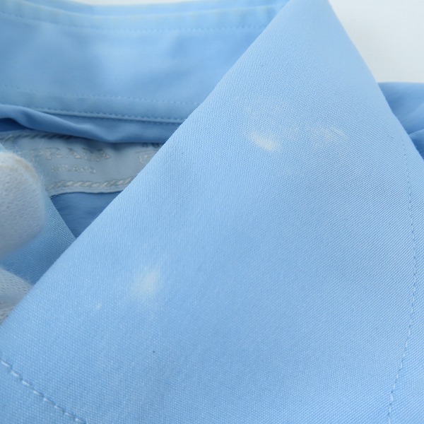 実際に弊社で買取させて頂いたPRADA/プラダ 2018 B.D.S/S SHIRTS/ボタンダウン 半袖シャツ UCS161/40の画像 6枚目