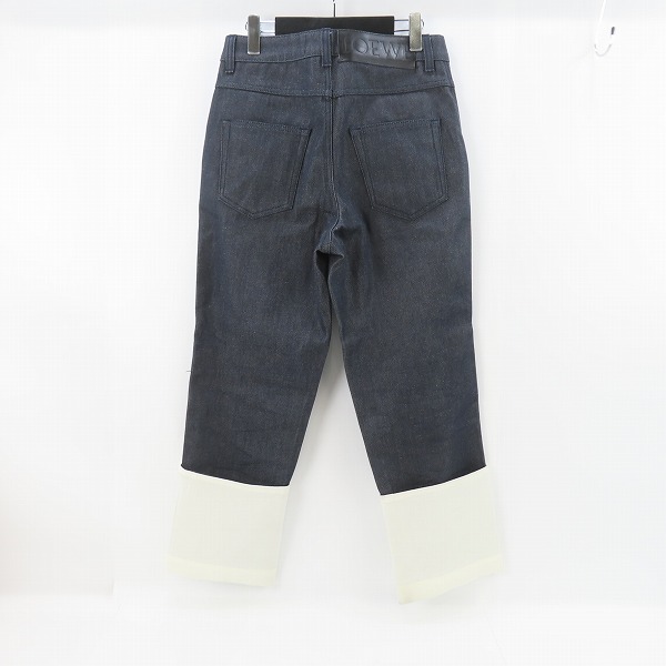実際に弊社で買取させて頂いたLOEWE/ロエベ アナグラム コットンデニム D2292110UN/36の画像 1枚目