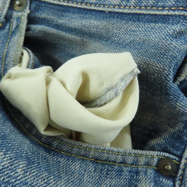 実際に弊社で買取させて頂いたLEVIS/リーバイス デニムジーンズ 66501/W31の画像 7枚目