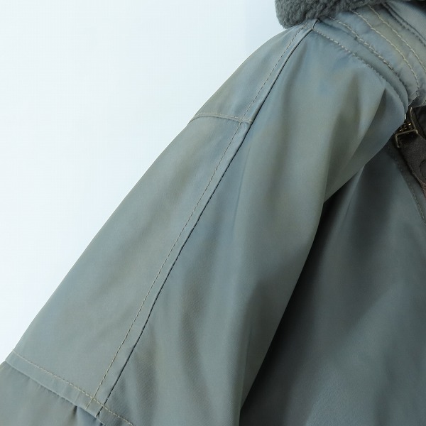 実際に弊社で買取させて頂いたBEAMS/ビームス ビッグフェードミリタリーブルゾン ヴィンテージ加工 11-18-0013-139/Sの画像 6枚目